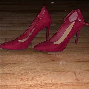 Burgundy Heels